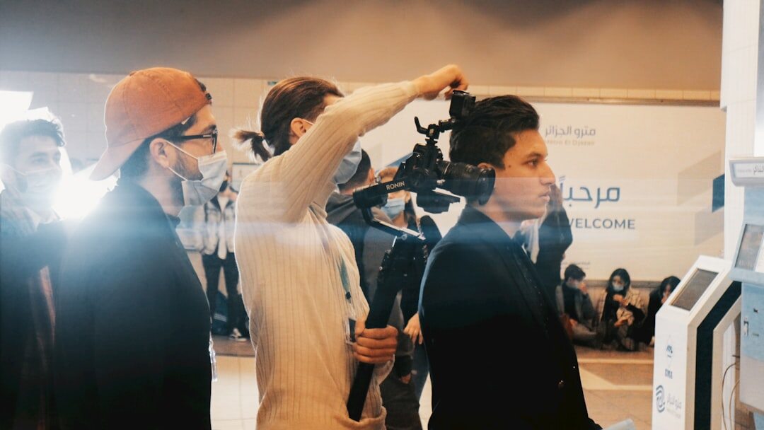 media press conference