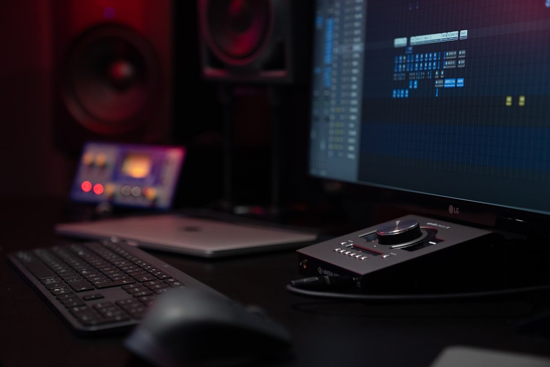 recording studio equipment